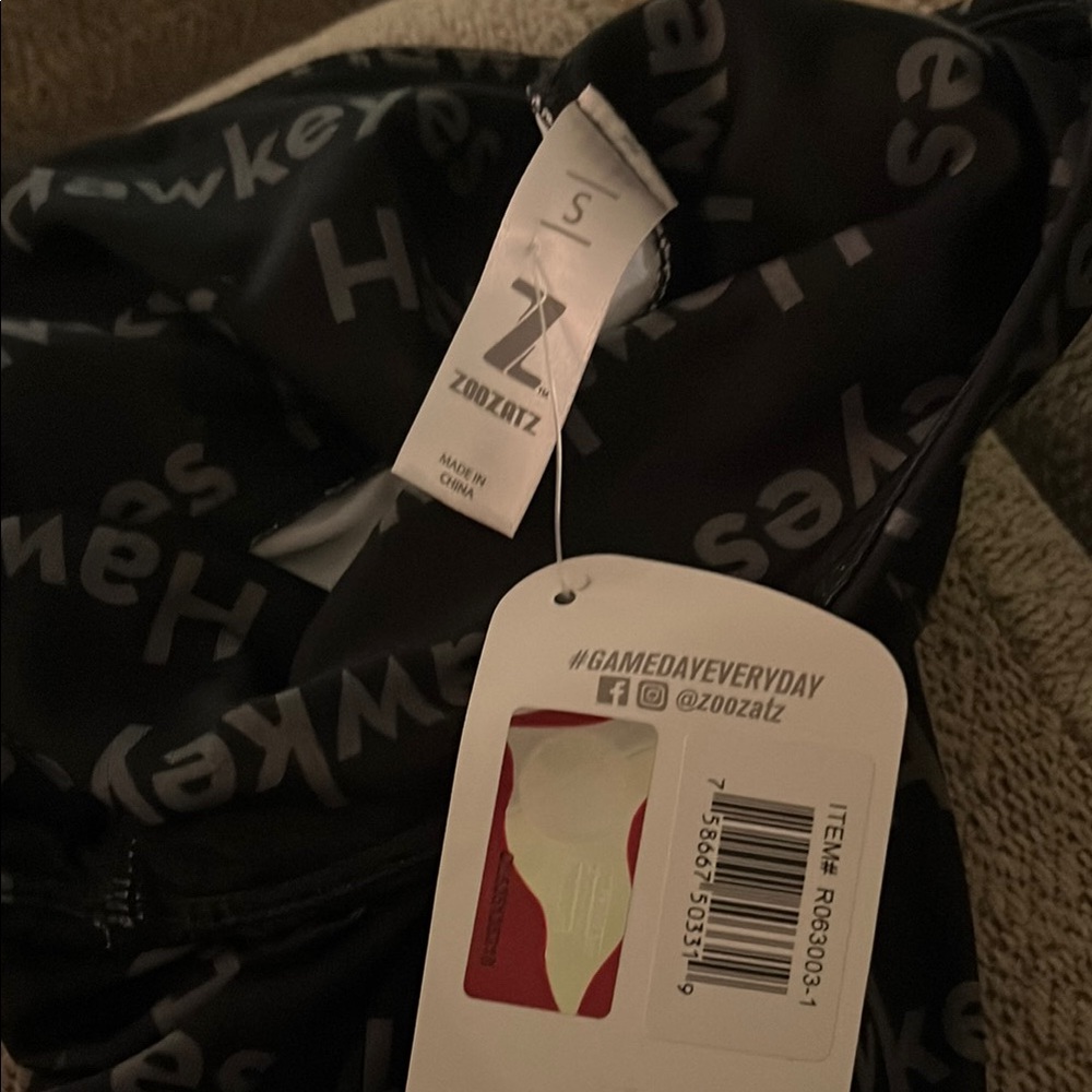 ZooZatz Black Leggings for Women